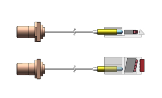 Optical Module Tff CWDM4 Rx TFF integrated optical subassembly of optical coupling ...